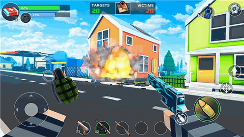 像素射击枪战吃鸡 V1.0.0截图1